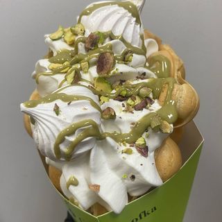 Gofr Bąbelkowy Premium Pistacjowy