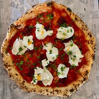 Pizza Hot Burrata 32 cm