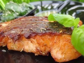 Łosoś w sosie Teriyaki po wietnamsku