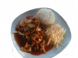 Cielęcina w sosie pikantnym po wietnamsku