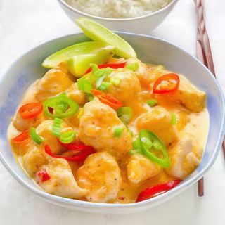 Curry z kurczakiem po tajsku 