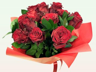 Bukiet 15 róż czerwonych
