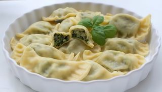 Pierogi ze szpinakiem 8szt