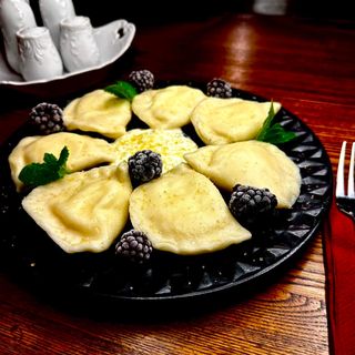 Pierogi z twarogiem na Słodko