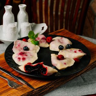 Pierogi z borówkami