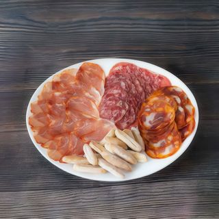 Deska iberyjska z chorizo iberico