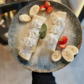 Naleśnik z białym serem