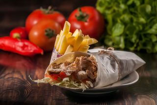 Rollo Kebab Samo Mięso - Średni