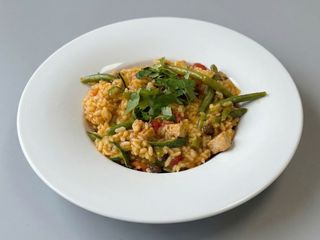 Risotto dyniowe z kurczakiem