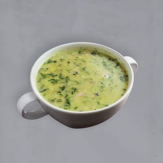 Mushroom Palak Soup