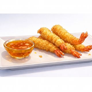 Krewetki tempura