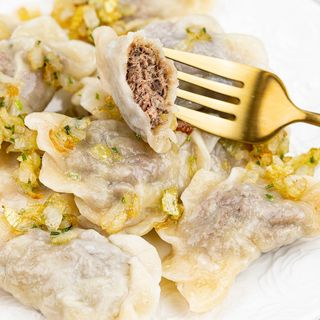 Pierogi z mięsem 7szt