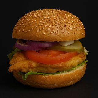 Burger z kurczakiem