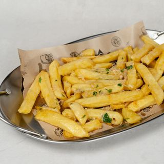 Frytki belgijskie czosnkowe