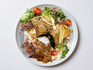 Naleśnik ze szpinakiem 