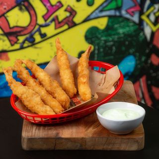 Krewetki w panko 5szt+dip 1000wysp