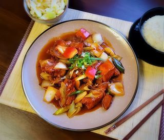 Żeberka po syczuańsku