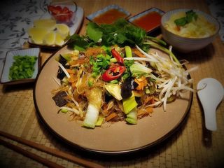 Makaron zong z warzywami rozmaitości