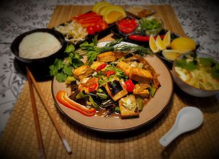 Tofu w pięciu smakach