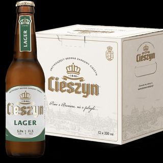 Piwo Cieszyn Lager 0,5l