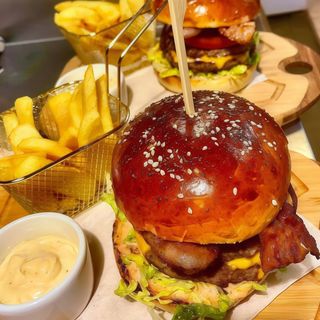 Double Classic Burger zestaw