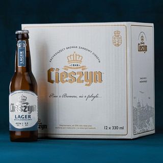 Piwo Cieszyn Bezalkoholowe 0,5l