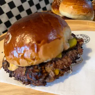 Oklahoma smash burger +frytki steakhouse