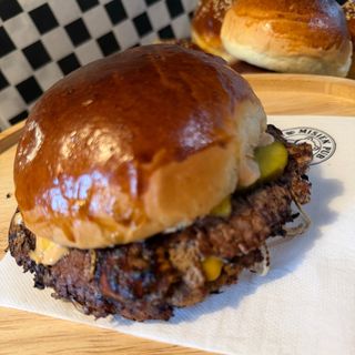 Oklahoma smash burger +frytki steakhouse