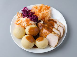 Pierś indyka w sosie
