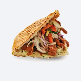 Kebab w bułce duży