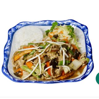 Wieprzowina Curry Thai czerwone