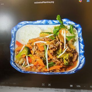 Wołowina z trawą cytrynową i chilli