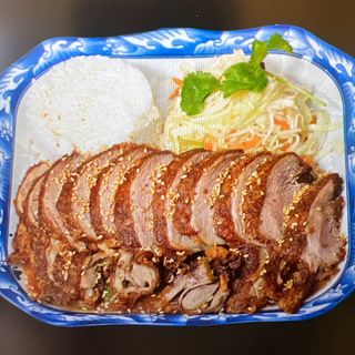 Chrupiąca kaczka w sosie słodko kwaśnym