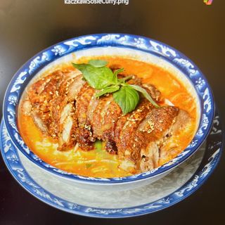 Kaczka chrupiąca z Curry Thai-żółte