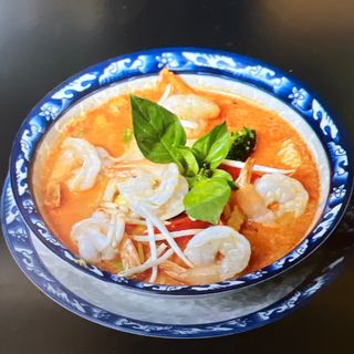 Krewetki z warzywami