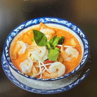 Krewetki w sosie ostrym