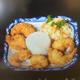 Krewetki w cieście sezamowym