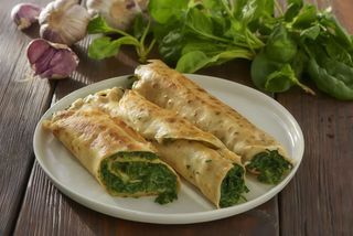 Naleśniki ze szpinakiem 2szt