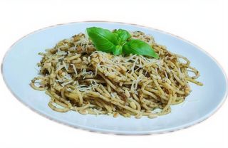 Spaghetti z pesto bazyliowym 450g