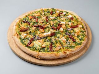 Pizza Bianco z Łososiem 45cm