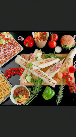 Tortilla mała+ małe frytki + napój