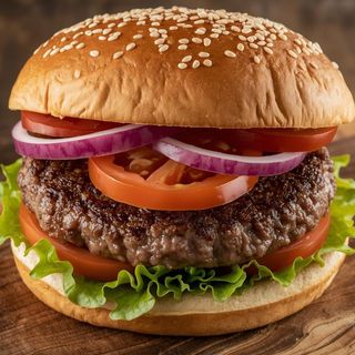 Megaburger wieprzowy