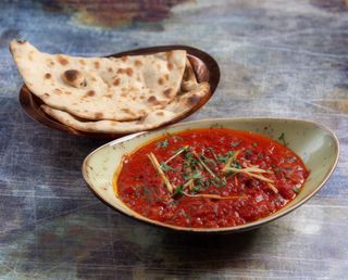 Jalfrezi lekko ostre z baraniną