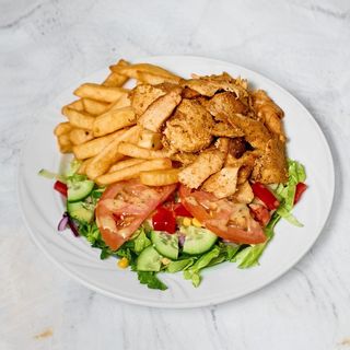 Talerz z frytkami (sredni)