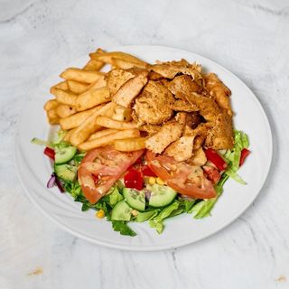 Talerz z frytkami  (duży)