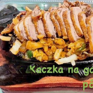 Kaczka na gorącym półmisku