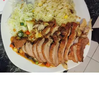 Kaczka w sezamie