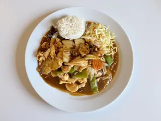 Kurczak z pieczarkami