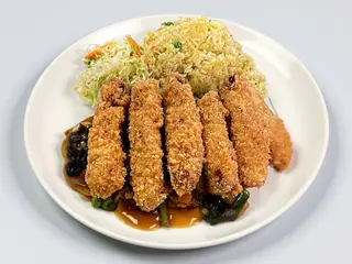Schab z grzybami