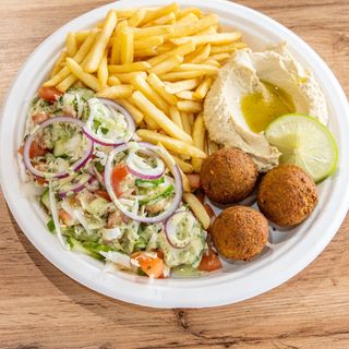 Zestaw falafel z hummusem